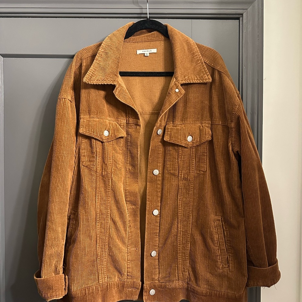 PacSun Women’s Camel Corduroy Jacket